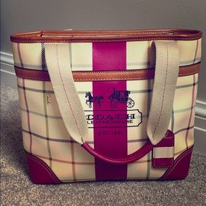 Coach Peyton and Tattersall Purse